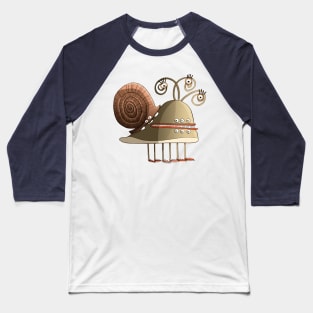 snail monster Baseball T-Shirt